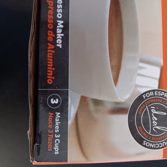 IMUSA ALUMINUM ESPRESSO STOVETOP COFFEEMAKER  3 CUP - Picture 5 of 5